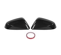 Garniture de couvercle de rétroviseur, boîtier en fibre de carbone pour NX200t NX300h 2016-2020, coque de rétroviseur extérieur en fibre de carbone séchée à tissage sergé 3 (Conduite à gauche)