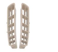 Garniture de couvercle de sortie d'air intérieur de pare-brise de voiture, pilier A, pour VW PQ Golf 6 GTI Golf MK6 2009-2014 Grille de Ventilation(1pair Beige)