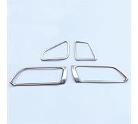 SQWDWEGF Garniture De Couvercle De Sortie De Climatiseur Avant De Voiture pour Peugeot 308 308s 2015-2019 2e T9 SW Autocollant De Sortie D'aération Garniture Intérieure Voiture(Argent)