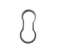 Garniture de couvercle de tasse d'eau en ABS pour Opel Mokka 2013-2018 - Accessoire de style d'intérieur suivant les exigences de l'interface de montage OEM