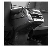 Garniture de couvercle de ventilation de climatiseur arrière, accessoire de protection de capuchon anti-coup de pied, couvercle de sortie d'air arrière, Compatible for Tesla modèle 3 modèle Y (Color