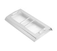 Garniture de Couvercle de Ventilation pour Console Centrale de Conduite à Gauche, adaptée à la LK X204 2008 2012, décor de Ventilation en ABS chromé