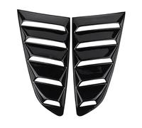 Garniture de couvercle de volet de fenêtre latérale arrière en fibre de carbone, Compatible Pour la Ford Mustang 2015+