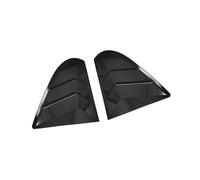 Garniture De Couvercle Persienne Volet Ventilation Latérale Fenêtre Arrière pour Mitsubishi pour Lancer EX X pour Evo 2008-2018 Accessoires Voiture MTVTFECEWG(Glossy Black)