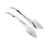 Garniture de couverture à rayures de rétroviseur, 2 pièces, capuchons de rétroviseurs latéraux de remplacement pour CR V 2017 2021, plastique ABS