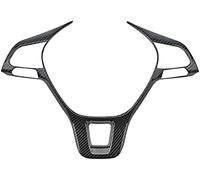 Garniture de Couverture de Panneau de Bouton de Volant de Voiture, pour Volkswagen Tiguan MK2 Golf 7 Polo t-Cross t-roc Jetta 2017-2019 Noir de Carbone