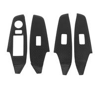 Garniture De Couverture De Panneau De Porte IntéRieure En Fiber De Carbone, Autocollant DéCoratif Adapté à Mazda 3 Axela 2016 ¿C 2020rhd 4 PièCes