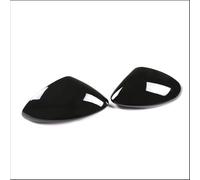 Garniture de couverture de rétroviseur latéral de voiture en Fiber de carbone, accessoires extérieurs automobiles Convient pour Alfa 2017 - 2022 Capuchons de rétroviseurs(Stelvio Black)