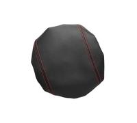 Garniture De Couverture Protection Boîte D'accoudoir Commande Centrale Voiture En Cuir Microfibre Pour Q5 2010-2018 Aménagements intérieurs(Black with red)