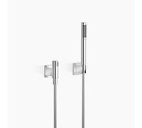 Garniture de douche Dornbracht avec rosaces individuelles, avec régulateur de débit, 27809985-00, Couleur: chrome