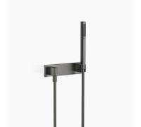 Garniture de douche flexible Dornbracht avec plaques de recouvrement, 27818980-99, Couleur: foncé Platine mat