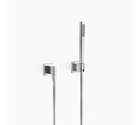 Garniture de douche flexible Dornbracht avec rosaces individuelles, 27808980-93, Couleur: Chrome brossé