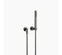 Garniture de douche flexible TARA de Dornbracht avec rosaces individuelles, 27802892-99, Couleur: foncé Platine mat