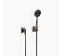 Garniture de douche LISSÉ de Dornbracht avec rosaces individuelles, flowReduce, 27803845-990010, Couleur: foncé Platine mat