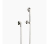 Garniture de douche MADISON de Dornbracht, avec rosaces individuelles rondes, flowReduce, 27803361-080010, Couleur: platine