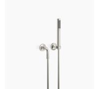 Garniture de douche VAIA Dornbracht avec rosaces individuelles, 27808809-06, Couleur: Platine Mat