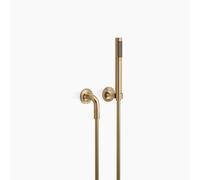 Garniture de douche VAIA Dornbracht avec rosaces individuelles, 27808809-39, Couleur: Dark Brass brossé