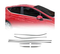 Garniture de Fenêtre pour Ford Fiesta HB 2017-2021 Acier Chromé 8Pcs