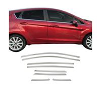 Garniture de Fenêtre pour Ford Fiesta HB 2017-2021 Acier Inox 8Pcs