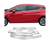 Garniture de Fenêtre pour Opel Astra K HB Acier Inox 6Pcs