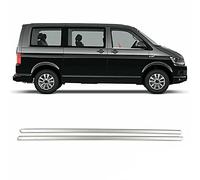 Garniture de Fenêtre pour VW Transporter Multivan Caravelle T5 Acier INOX 2Pcs