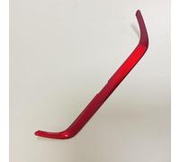 Garniture de grille d'aération centrale pour tableau de bord pour Toyota Corolla 2019 à 2024 avec finition extérieure style fibre de carbone (rouge)