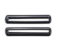 Garniture De Grille D'aération De Climatisation Pour Dodge Pour Challenger 2015 2016 2017 2018 2019 2020 POMPOMPUR(Carbon fiber look)