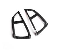 Garniture De Grille D'aération Latérale Pour Tableau De Bord Pour Ford Pour Ecosport 2013-2017 Garniture Panneau Changement Vitesse(Carbon Fiber Black)