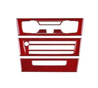 Garniture de la console centrale Autocollant pour cadre de panneau radio CD pour BMW Série 1 E81 E82 E87 E88
