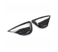 Garniture De Lame De Spoiler De Phare Antibrouillard Avant pour Tesla pour Model Y 2021-2023 Protection Avant en ABS(Glossy Black)