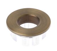 Garniture de lavabo de galvanoplastie, anneau de trop-plein, couvercle de trou de remplacement, insertion dans le capuchon, salle de bains, évier de cuisine, couvercle de trou rond, insert de lit pour