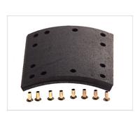 Garniture de mâchoire de frein ROULUNDS RL206300A8