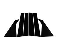 Garniture de Montant de Porte de Voiture, pour Chevrolet Impala 2014-2020 (6 pièces), Noir Brillant, moulure décorative.