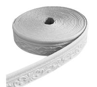 Garniture de moulage 1 rouleau de 33 pieds, garniture murale 3D auto-adhésive, pliable, personnalisable pour chambre à coucher et salon