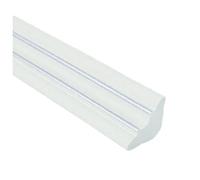 Garniture de moulage de bande de calfeutrage, mur de moulage de garniture Flexible à décoller et à coller, garniture d'angle mural auto-adhésive pour bord de carrelage, coin 4m 60mm