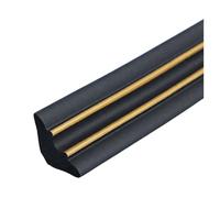 Garniture de moulage flexible auto-adhésive, bande de bordure de protection d'angle en PVC pour murs, plafonds, carrelages et plans de travail 4m 50mm