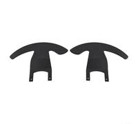 Garniture de palette de changement de vitesse en alliage d'aluminium noir durable pour kit amélioré pour G29 G920 35,6 cm (B)