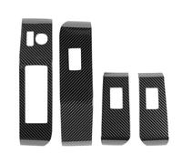 Garniture De Panneau De Commande De Lève-vitre Et D'accoudoir Pour Toyota Pour Highlander XU70 Hybride 2020 2021 2022 2023 IENQBVL(Carbon Fiber look)