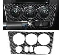 Garniture de panneau de commutateur CA en fibre de carbone pour Hummer H3 2006-2010, pièce de rechange intérieure