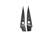 Garniture De Panneau De Commutateur De Lève-vitre Intérieur En Fibre De Carbone Véritable Pour Série 5 G60 G68 I5 2024 UOEMCRTB(G60 m60)