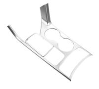 Garniture De Panneau De Levier De Vitesse Et Cadre De Porte-gobelet Pour Kia Pour Sportage 4 QL 2016 2017 2018 2019 2020 2021 PYPFQUMQGR(Argent)