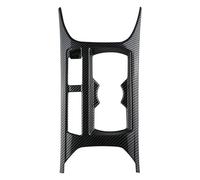 Garniture De Panneau De Porte-gobelet Avant Central Pour Console Centrale De Voiture, Accessoires D'intérieur Pour VW Pour T-Roc (2018-2022) Intérieurs Autocollant(Aspect carbone)