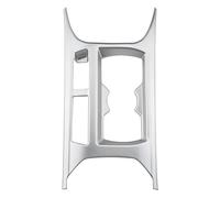 Garniture De Panneau De Porte-gobelet Avant Central Pour Console Centrale De Voiture, Accessoires D'intérieur Pour VW Pour T-Roc (2018-2022) Intérieurs Autocollant(Argent mat)