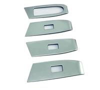 Garniture De Panneau D'interrupteur De Vitre De Voiture En Acier Pour Mazda CX50 CX-50 2023 2024 Accoudoir De Porte Intérieur Accessoires D'intérieur CRRYUQWWM(Style B)