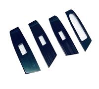 Garniture De Panneau D'interrupteur De Vitre De Voiture En Acier Pour Mazda CX50 CX-50 2023 2024 Accoudoir De Porte Intérieur Accessoires D'intérieur CRRYUQWWM(Style A)