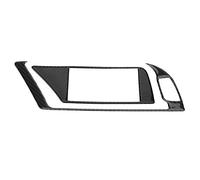 Garniture de panneau intérieur de cadre de panneau de navigateur GPS d'intérieur de voiture en Fiber de carbone pour B8 S4 S5