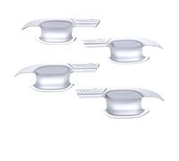 Garniture de poignée de porte chromée compatible avec Chery Tiggo 3X / Chery Tiggo 2 (2016, 2017, 2018, 2019, 2020, 2021)(Bowl)