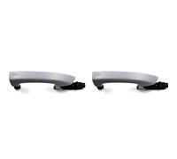 Garniture de poignée de porte extérieure de rechange pour VW Touareg 2011-2017 V6 Hybrid 7P6837206G 7P6837206D 2X