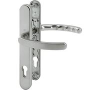 Garniture de poignée Luxembourg - Sur LSPZ92, 67-72, VK 8, effet acier inoxydable - 1 garniture