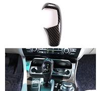 Garniture de pommeau de levier de vitesse aspect fibre de carbone ABS pour BMW Série 3 4 X3 X4 X5 X6 F10 F30 F32